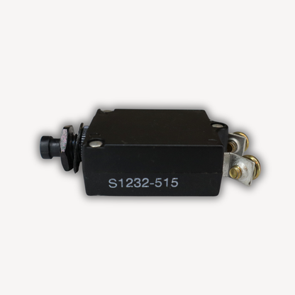 Circuit Breaker CB 15A P/N S1232-515 Potter Brumfield – EASA Form 1 certified, used serviceable condition