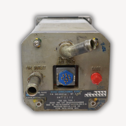Directional Gyro  KG-107 - P/N 060-0022-00