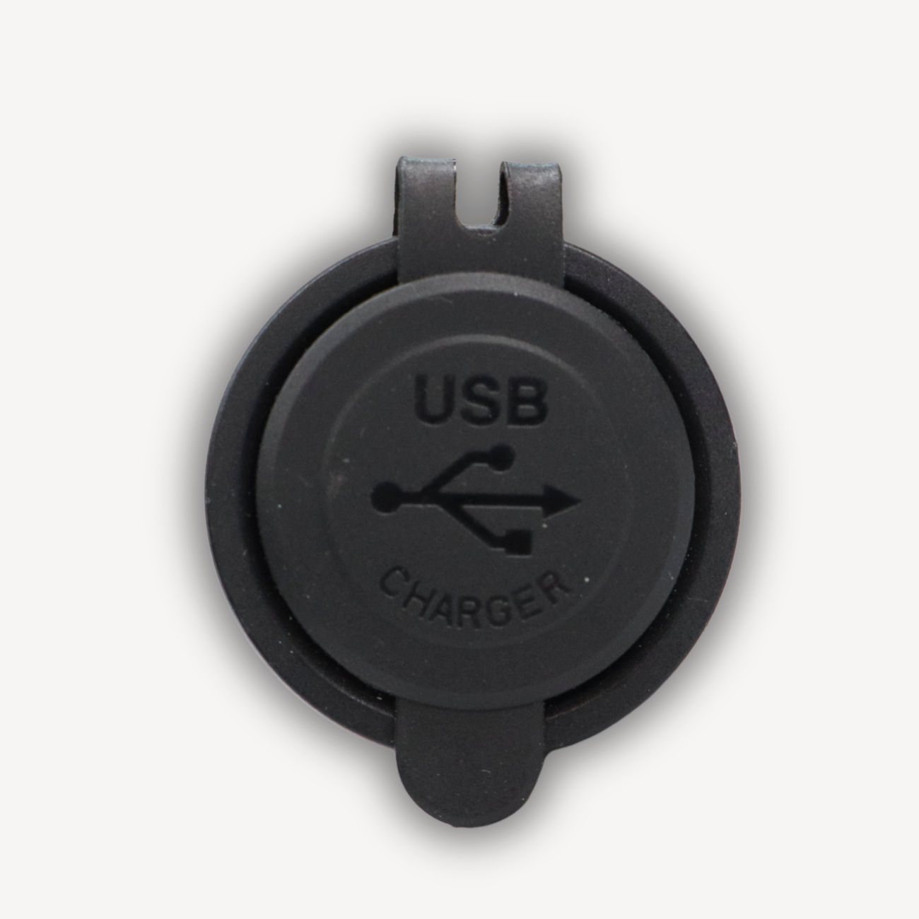 Dual panel mount USB socket, P/N TC-9070412, EASA Form 1-certified, used, serviceable condition