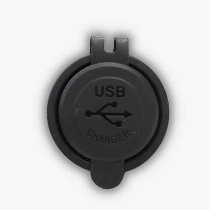 Dual panel mount USB socket, P/N TC-9070412, EASA Form 1-certified, used, serviceable condition