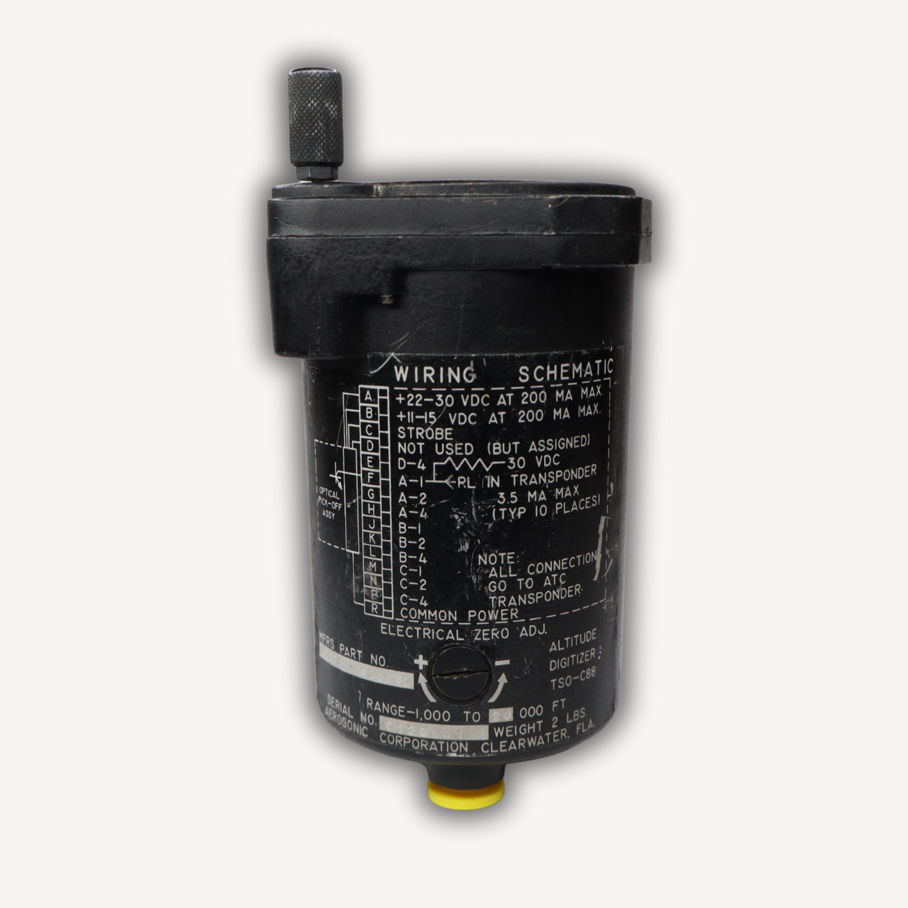 Encoding altimeter - P/N 101627-01696L