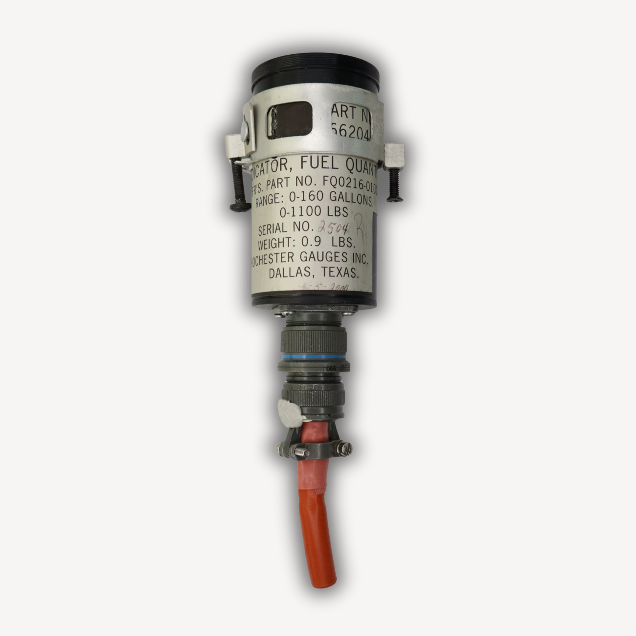 Fuel Quantity Indicator P/N FQ0216-01002 – Used, serviceable condition, EASA Form 1 certified