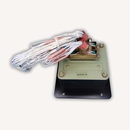 Junction Box Assembly P/N 2670101-6 Top view Used Serviceable – Front up view – EASA Form 1