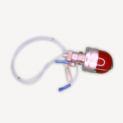 Nav light red assembly P/N 61108001 – top view, EASA Form 1, used serviceable