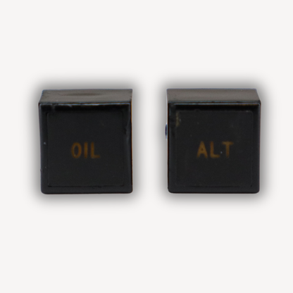 P/N 79333-000, PA28 Annunciator Panel Lights (Alt and Oil), EASA Form 1-certified, used, and in serviceable condition
