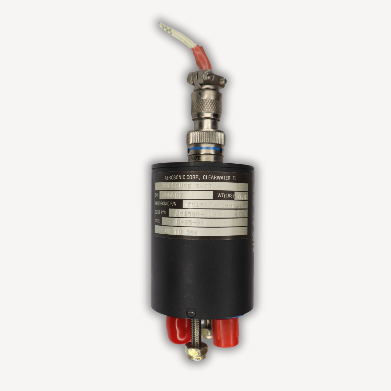 Pressure Switch - P/N 251500-0183