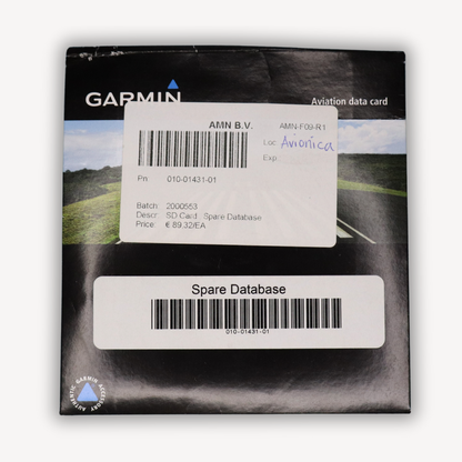 SD Card, Spare Database - P/N 010-01431-01