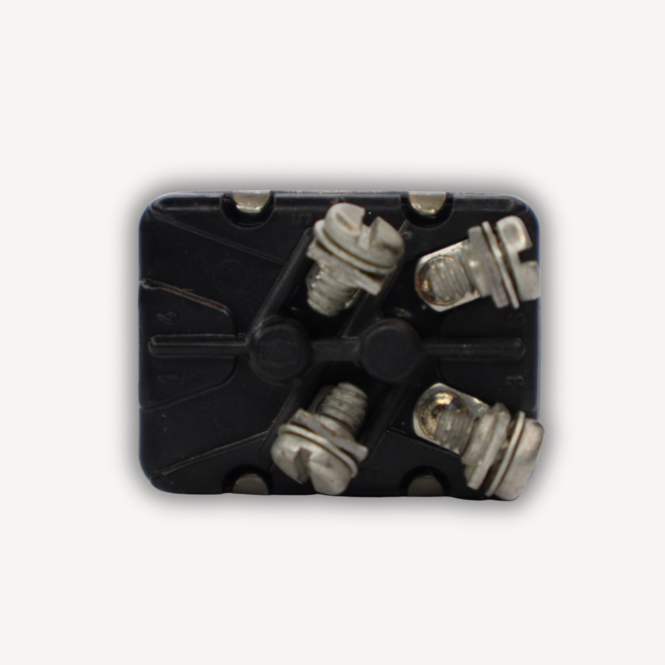 Toggle Switch MS25307-222 – Front view 2, Aircraft Electrical Component, EASA Form 1, Used Serviceable