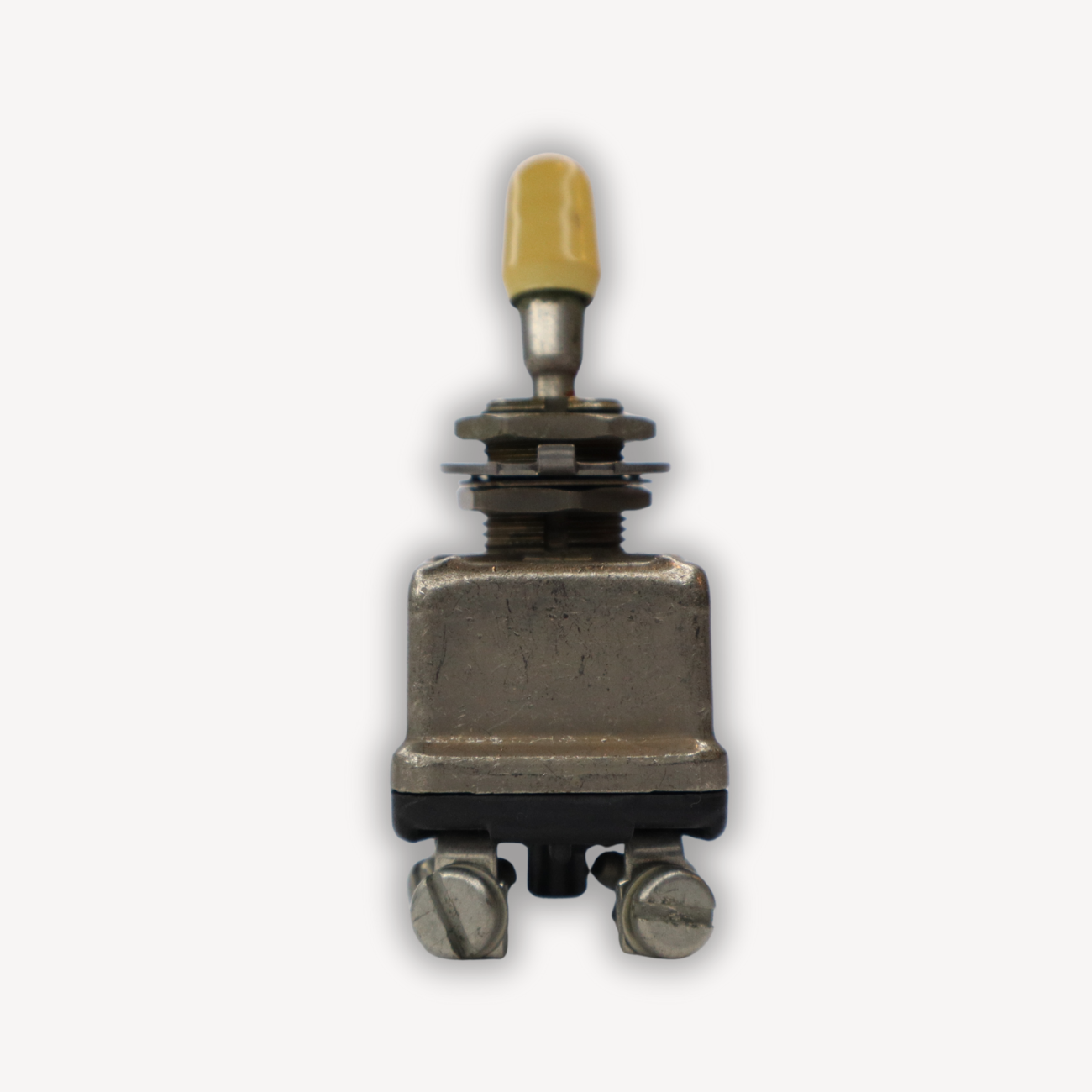 Toggle Switch MS25307-222 – Side view, Aircraft Electrical Component, EASA Form 1, Used Serviceable