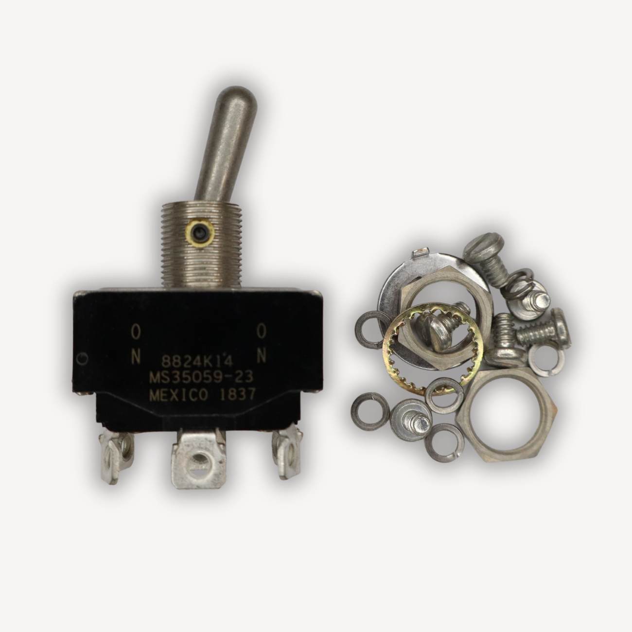 Rotary Switch MS35059-23 with accessories – Used, EASA Form 1 certified