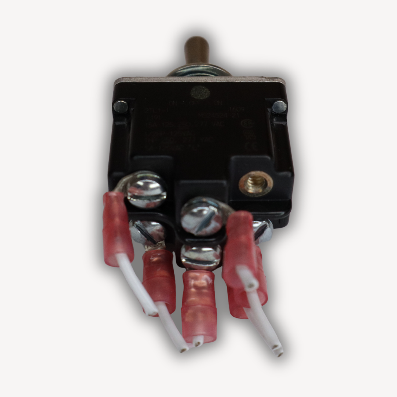 Aircraft toggle switch MS24524-21 with EASA Form 1 certification