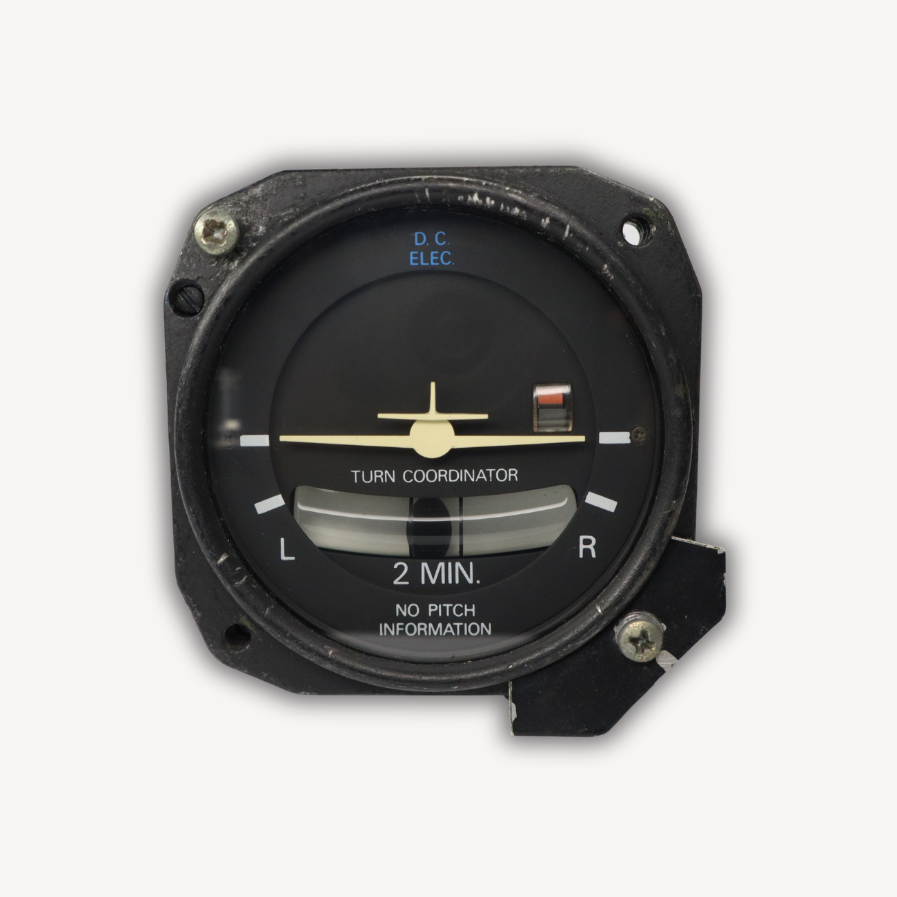 Turn and Slip Indicator P/N PS50030-3-3 – Front View, Used, EASA Form 1