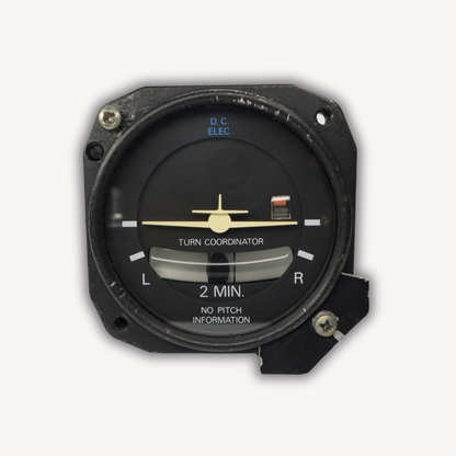 Turn and Slip Indicator P/N PS50030-3-3 – Front View, Used, EASA Form 1