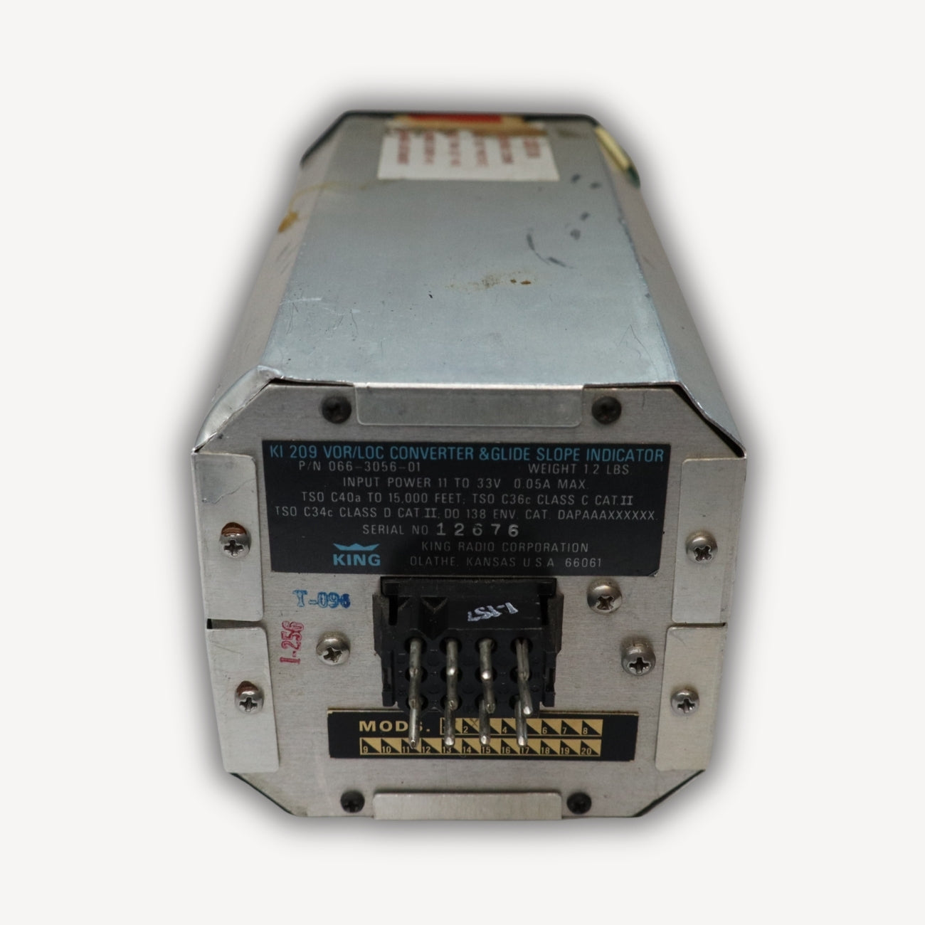 P/N 066-3056-01, Vor/Loc/GS Converter KI-209, EASA Form 1-certified, used, serviceable condition