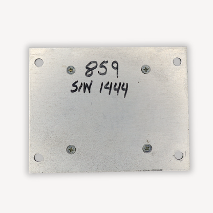 Windshield Temperature Controller P/N C166065-0101 – Back view, EASA Form 1, Used Serviceable