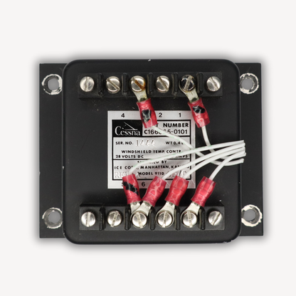 Windshield Temperature Controller P/N C166065-0101 – Front View, EASA Form 1, Used Serviceable